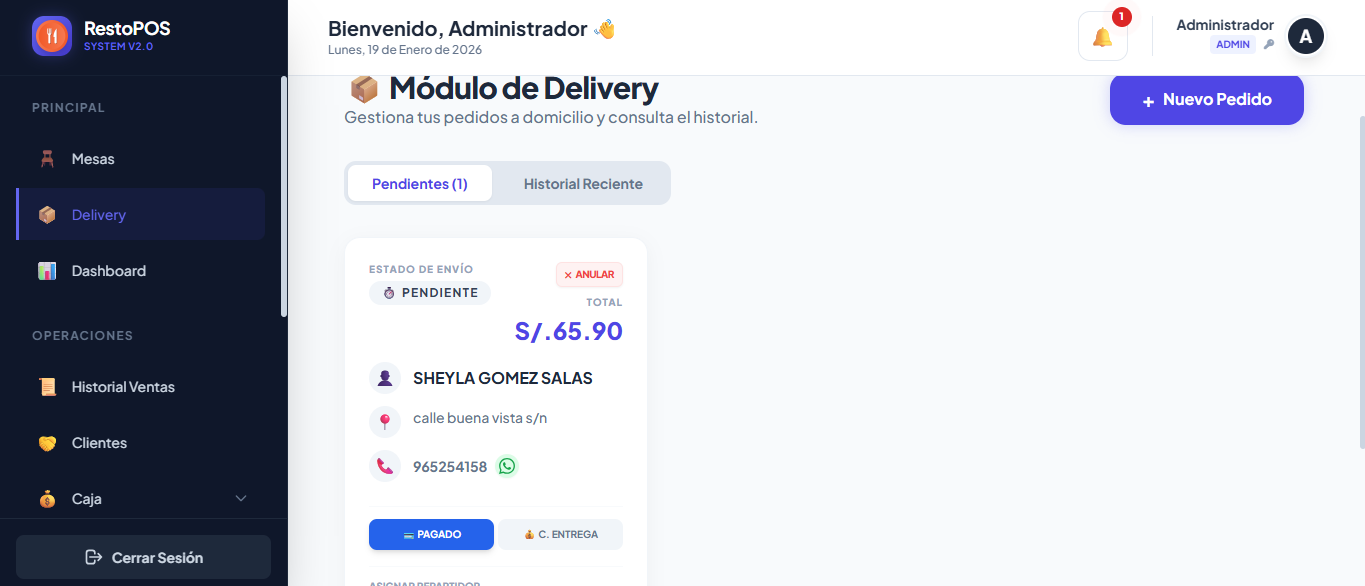 Galería de RestoPOS 4